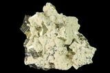 Cubic Pyrite, Sphalerite, Quartz and Calcite Association - Peru #141838-2